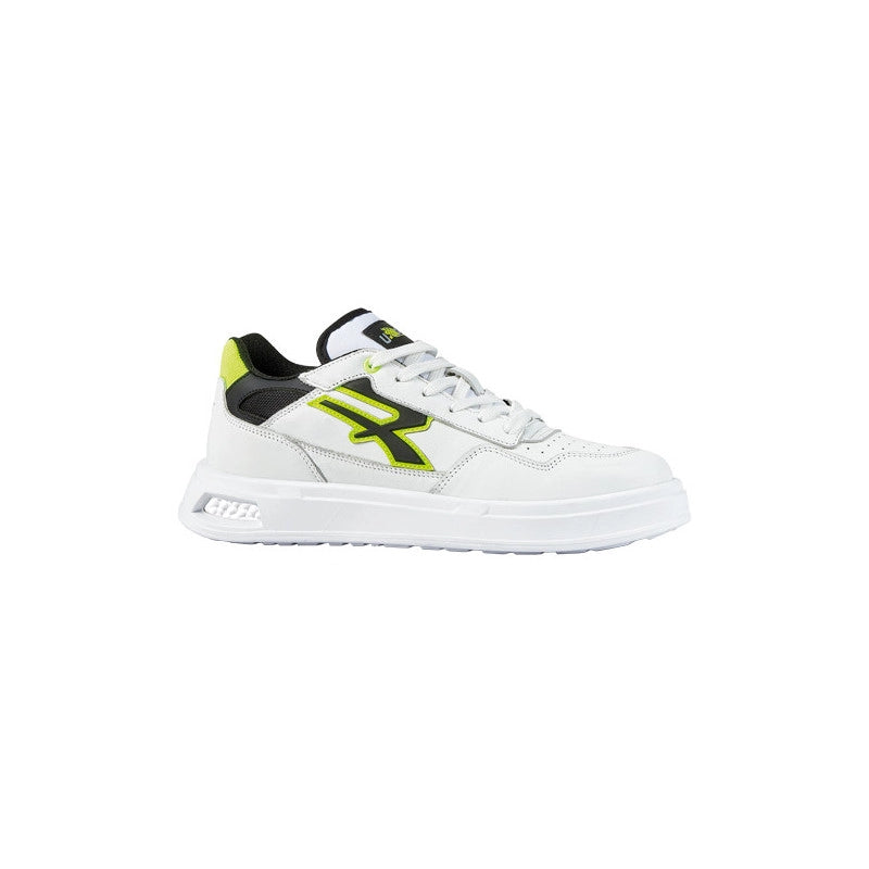 Scarpe basse U-Power Urban Harlow n.45 – pelle-bianca/nylon con Infinergy® antiscivolo – U-Power