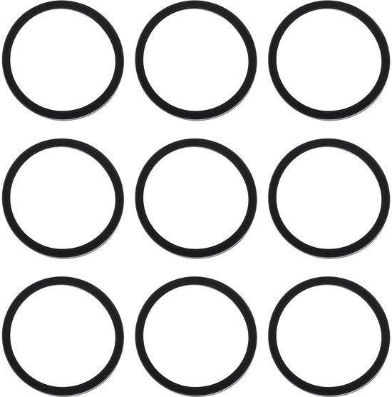 Trattamenti per binario 50 pezzi - Alta compatibilità - Codice articolo 7154/20510 - Diametro esterno 9,5 mm - Gomma resistente - Forma precisa - Trattamenti per binari modelli ferroviari