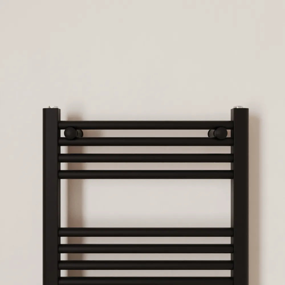 Termoarredo idraulico 1500x500 nero opaco interasse 450 | Polaris