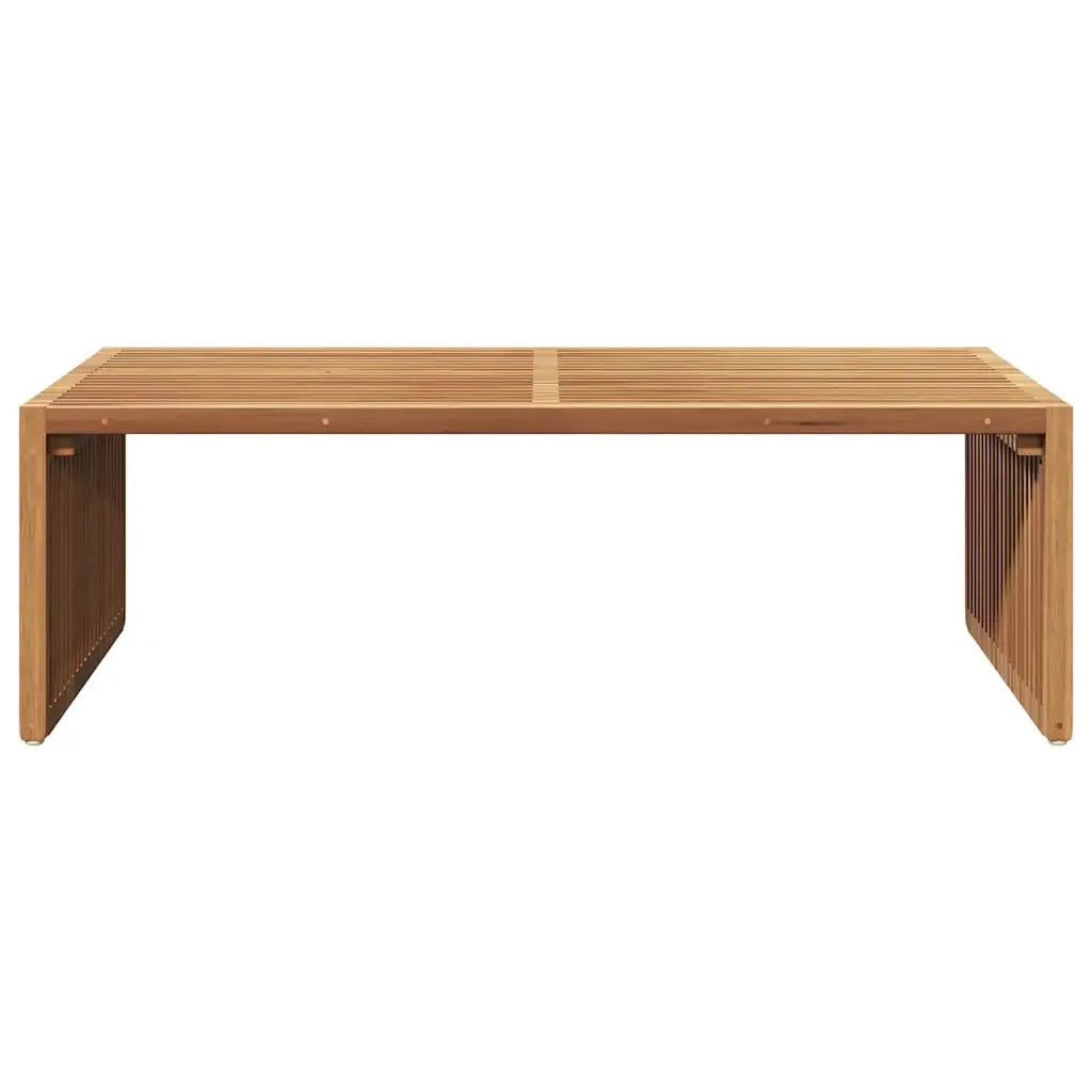 Tavolo Laterale da Giardino Marrone 110 x 55 x 35,5 cm 42006356