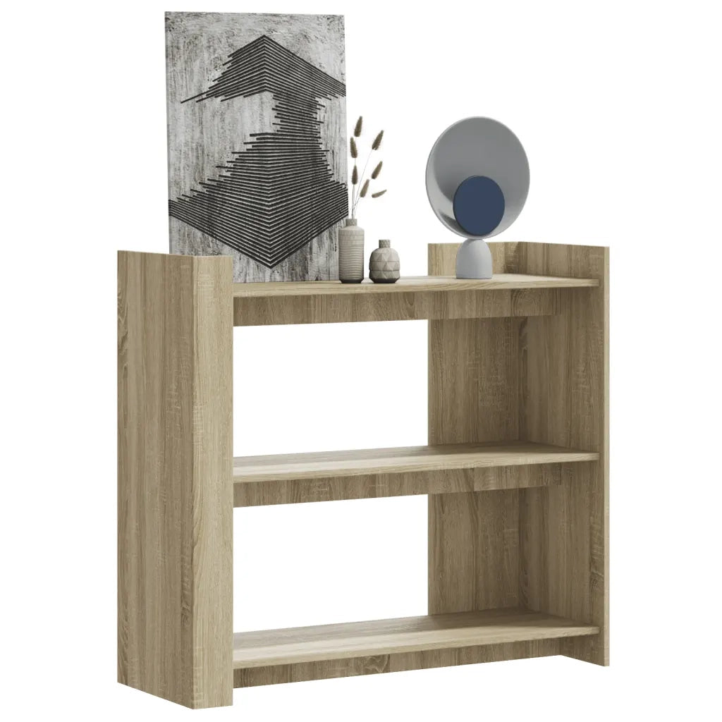 Tavolo Consolle | Tavolo d'Ingresso Rovere Sonoma 100x35x90 cm in Legno Multistrato