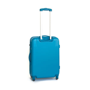 Trolley Valigia Media Rigida in ABS 4 Ruote TSA Ravizzoni Jazz Blu