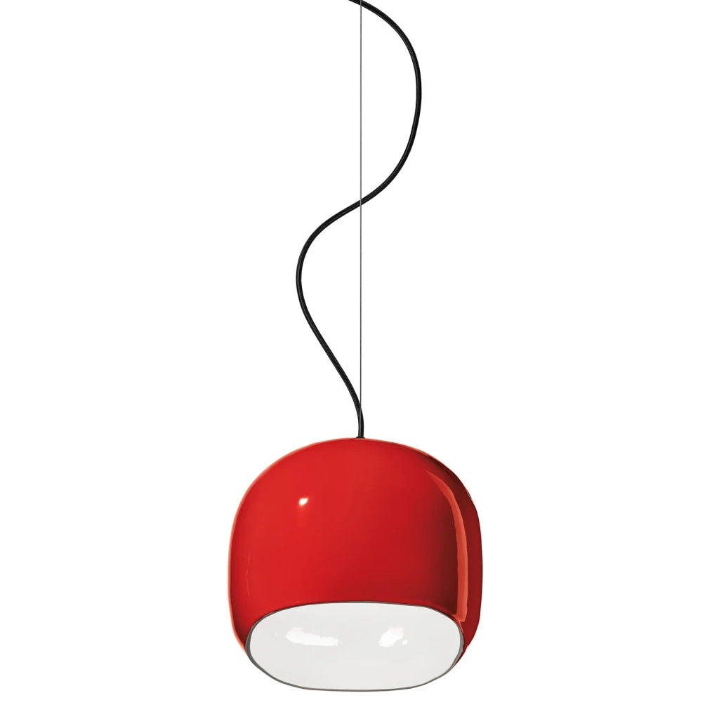 Sospensione Piccola Vintage Decò Ayrton Ceramica 1 Luce E27