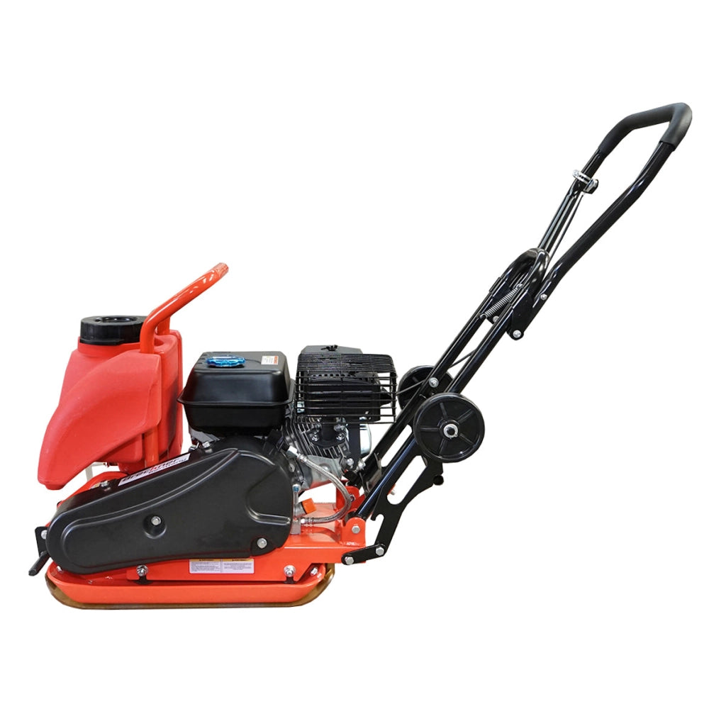 Piastra Vibrante C60 con superficie di lavoro 510x370mm, motore norma euro 5, 196CC/7HP, 5900 rpm 58Kg con serbatoio acqua Breckner Germany
