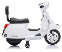 Piaggio Mini Vespa PX150 Elettrica 6V per Bambini Bianca