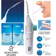 Trade Shop - Idropulsore Per Denti Getto D'acqua Pulizia Dentale Orale Igiene Interdentale -