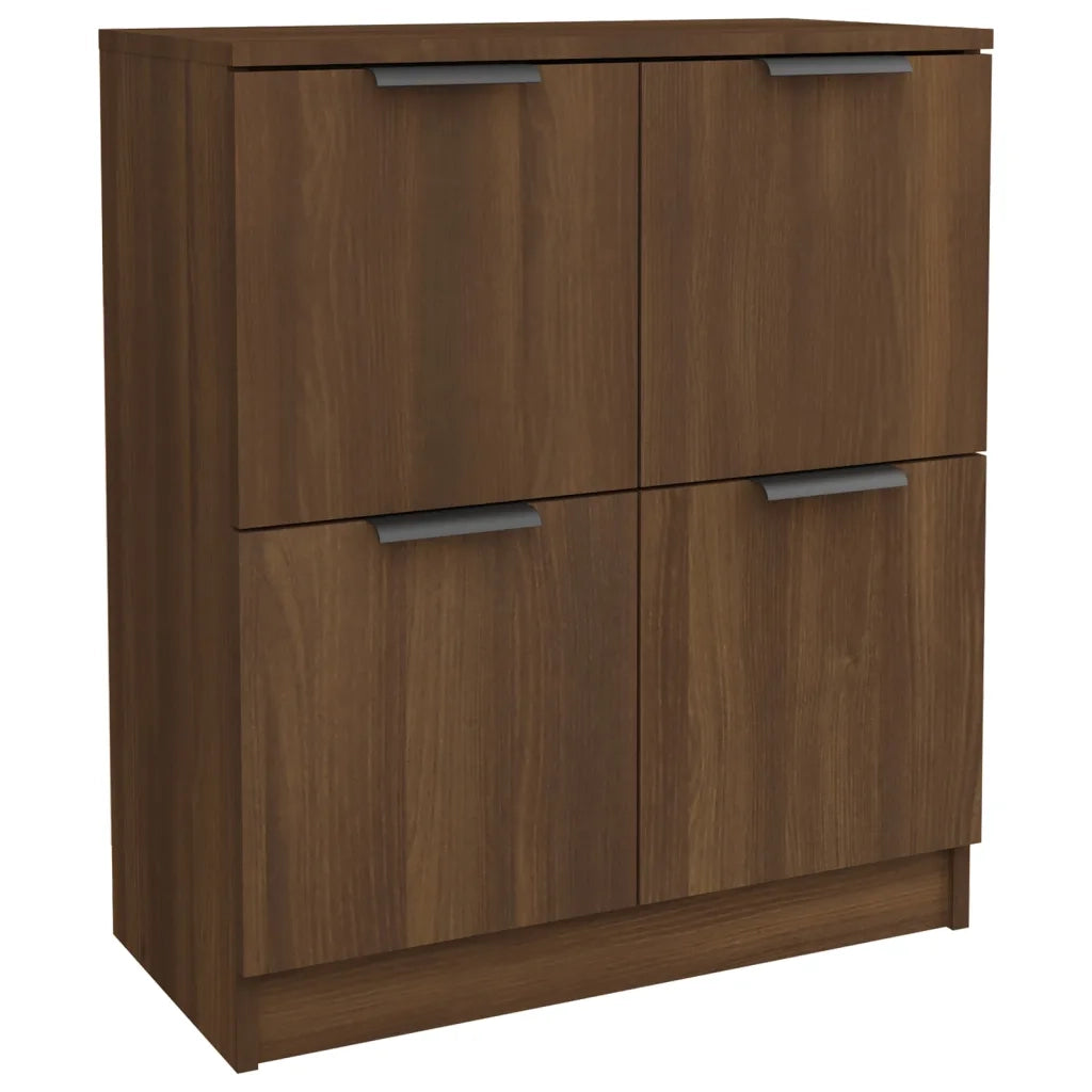 Credenza Rovere Marrone 60x30x70 cm in Legno Multistrato cod mxl 38787