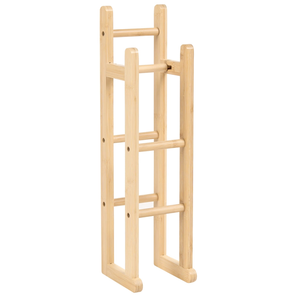 Portarotolo in bambù marrone chiaro stile scandinavo