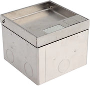 Contatto di installazione interno resistente al calore - In acciaio inossidabile - Impermeabile all'acqua - Installazione integrata - Resistente alla corrosione - Lunga durata - Scatola di contatto per pavimento