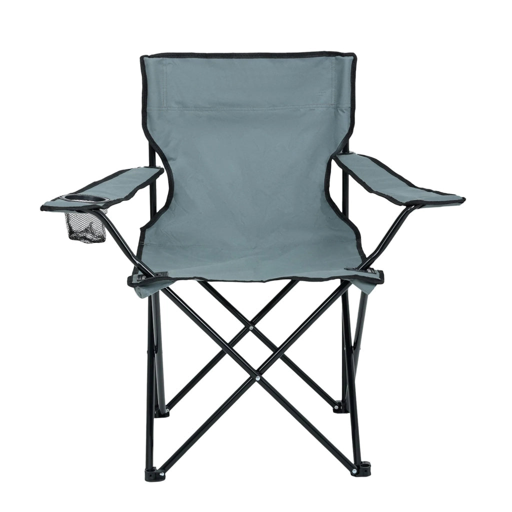 Sedia da campeggio pieghevole ANTER in grigio