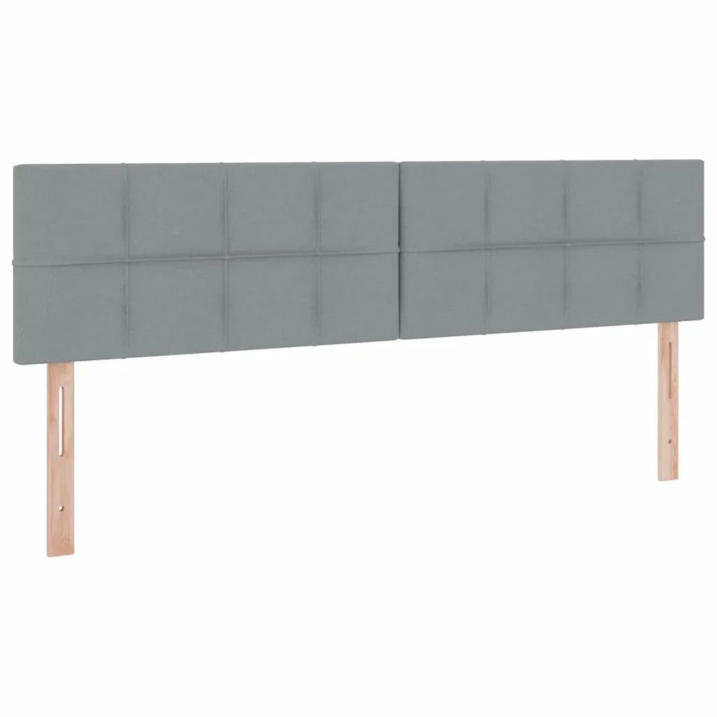 Letto con contenitore e materasso Grigio chiaro 160 x 200 cm 3370518