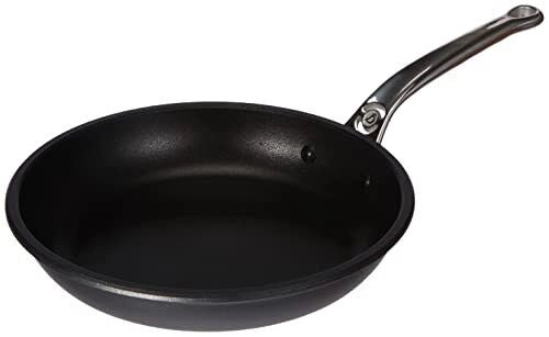 DE BUYER 830024 Choc Extreme Padella antiaderente diametro 24 cm fondo spesso 7 mm compatibile induzione colore Nero