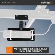 Walimex Supporto per binari a soffitto