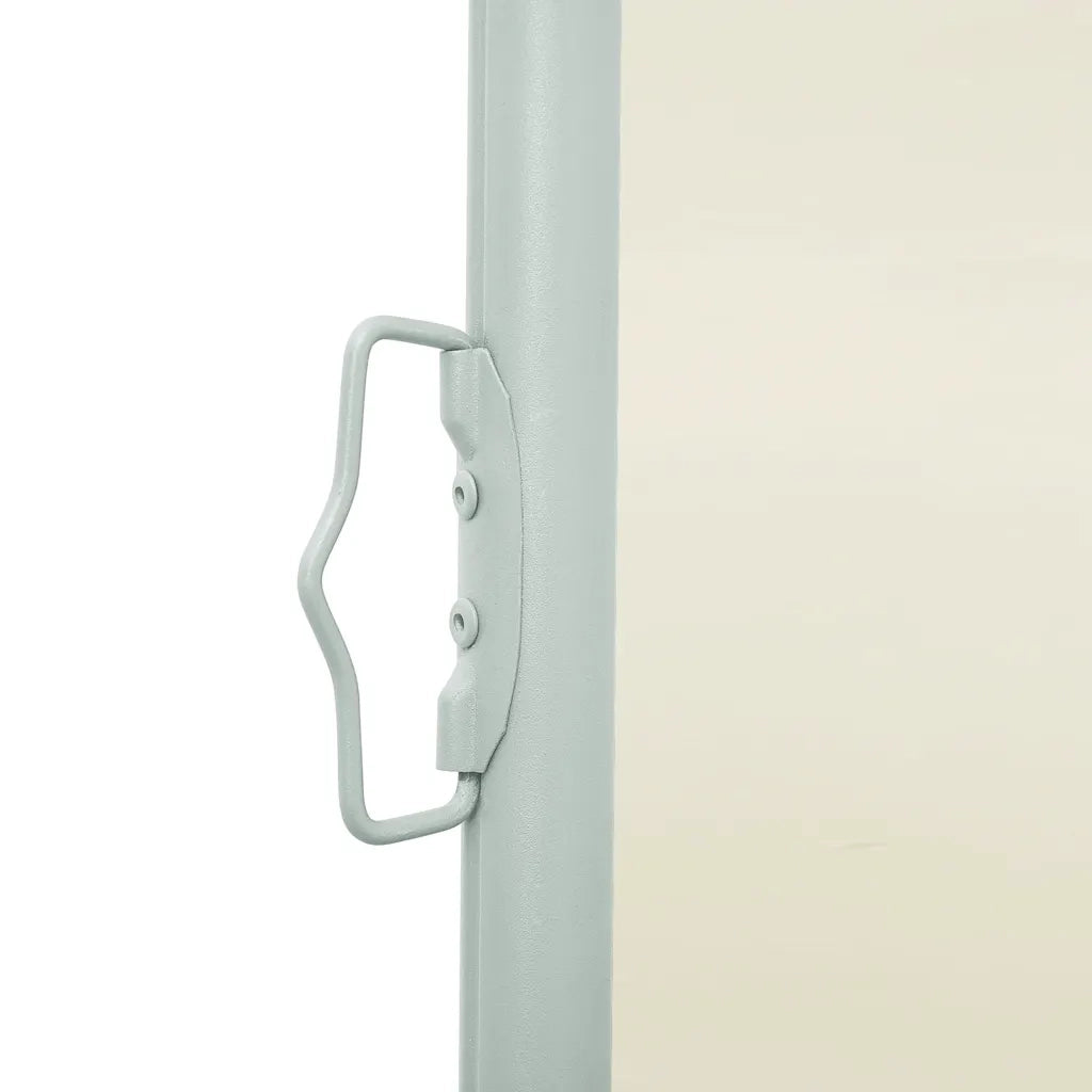 Tenda Laterale Retrattile per Patio 140x514 cm Crema 48395