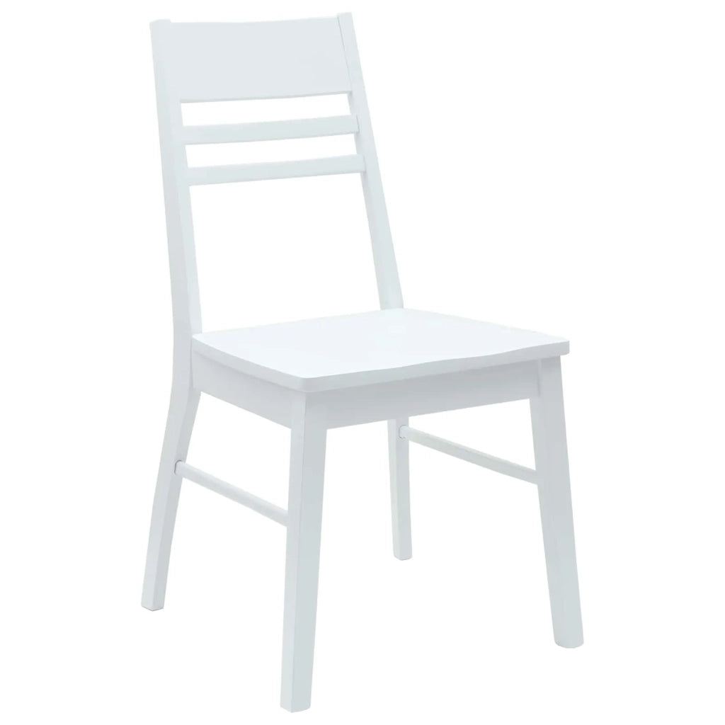 Sedie da pranzo 2 pcs Bianco 43 x 54 x 89 cm