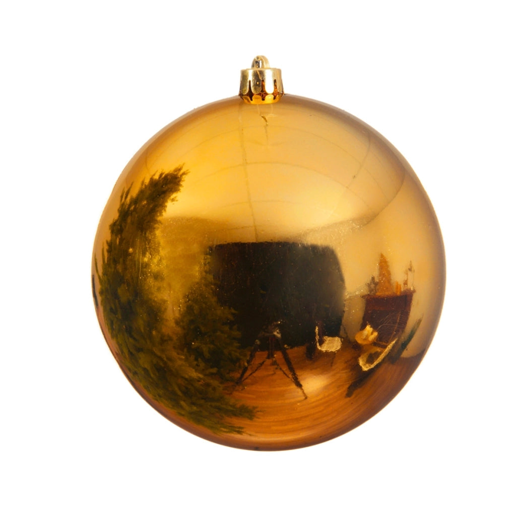 Pallina di natale color oro Kaemingk 25 cm