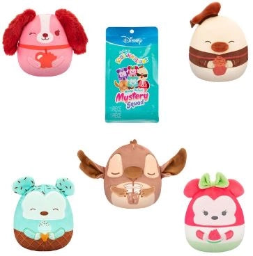 Squishmallows Disney Mistery Squad Blind Pack, Jazwares ,Eta 3+