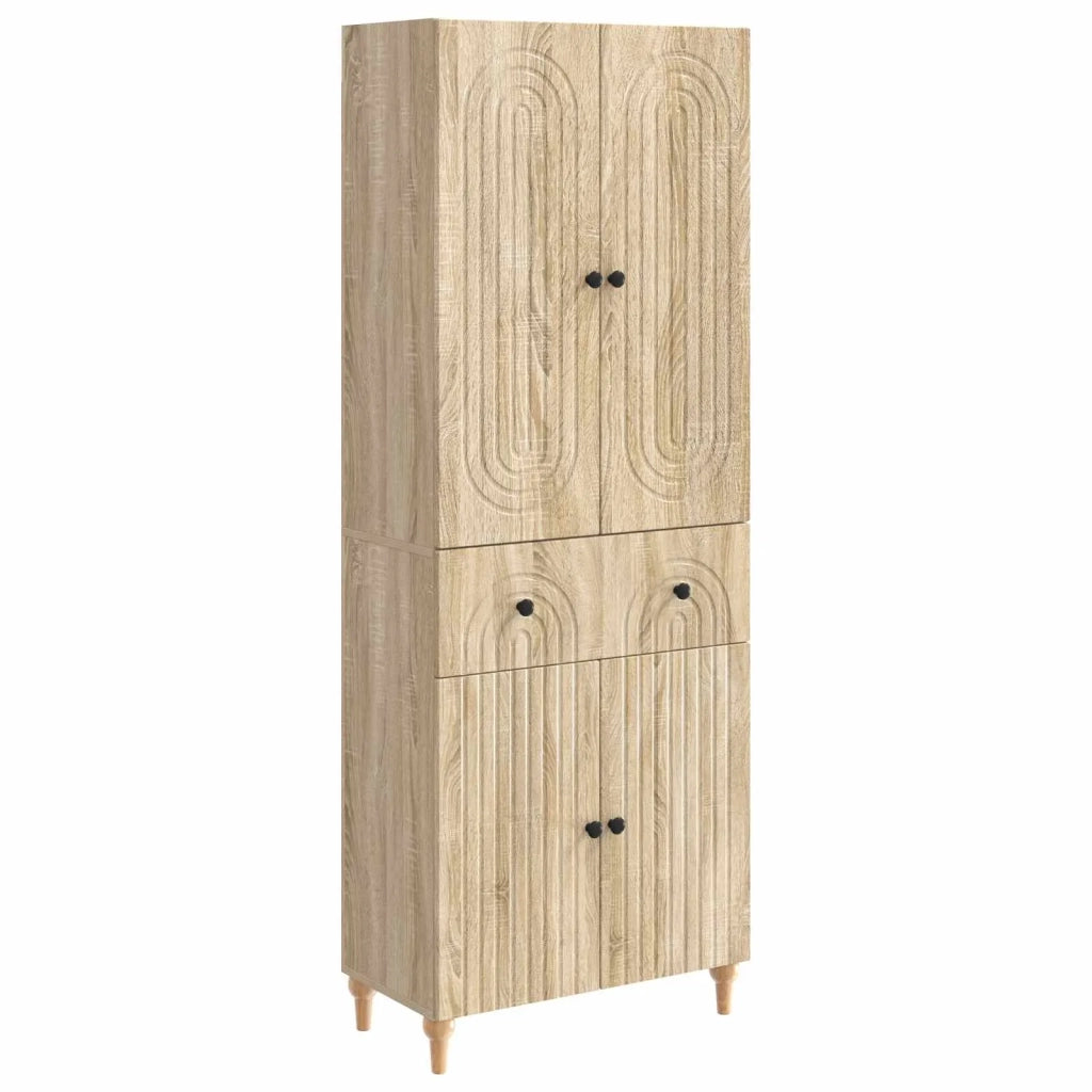 Set di armadi 2 pcs 66 x 34,5 x 90 cm Legno ingegnerizzato