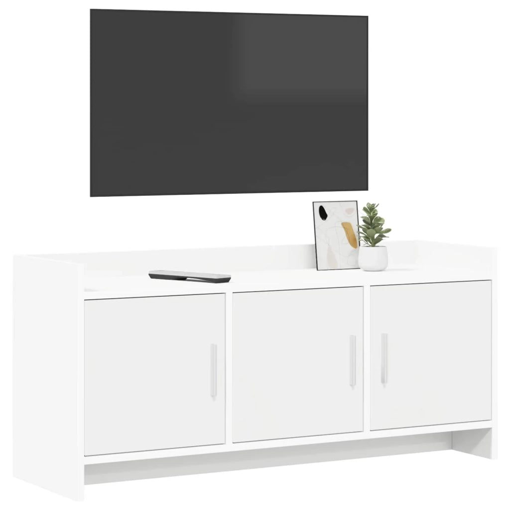 Mobile TV 102 x 33 x 47 cm Bianco Legno ingegnerizzato 8011187