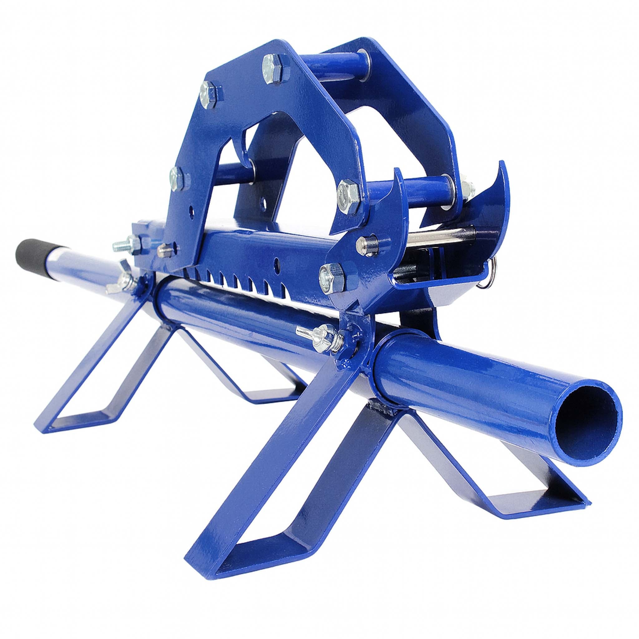 Leva giratronchi e alzatronchi 5in1, per sollevamento tronchi Ø50cm, in acciaio