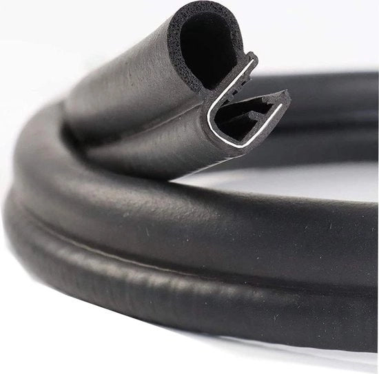Afdichting universale per auto, barche, camper, 5 m, profilo EPDM, gomma, isolamento acustico per auto, interno auto, tappeti isolamento acustico per auto