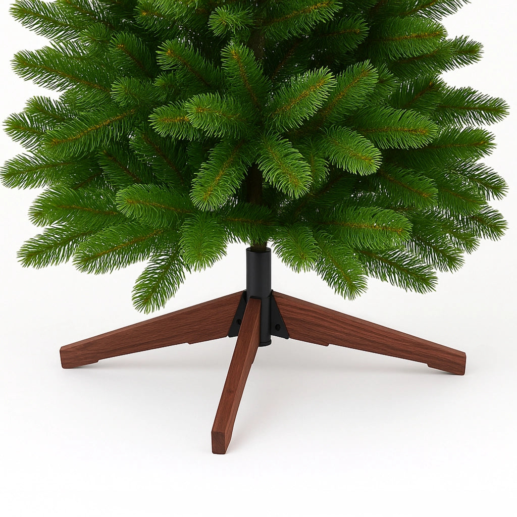 Blitzen - Albero di Natale effetto realistico in PE e PVC ø125x240H, 1800 rami