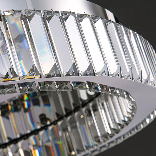 Lampada Da Soffitto App1742-c 40 Cm Chrome