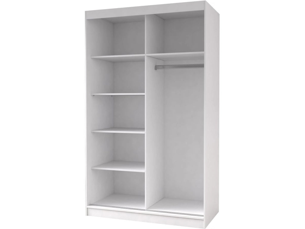 Vetrina NEOMI 05" - 120 x 200 x 61 cm - Bianco