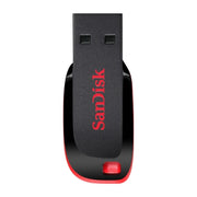 Chiavetta USB SanDisk Cruzer Blade da 64 GB USB Tipo-A 2.0 Nero, Rosso