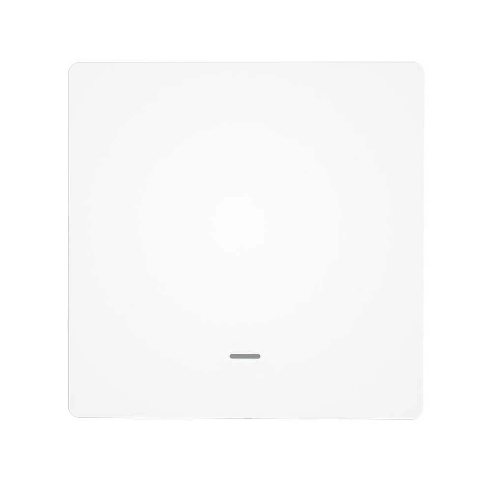 Telecomando Interruttore Protocollo ZigBee 3.0, 1 Tasto  TUYA, Smart Life 3V Con Pile CR2032, Bianco