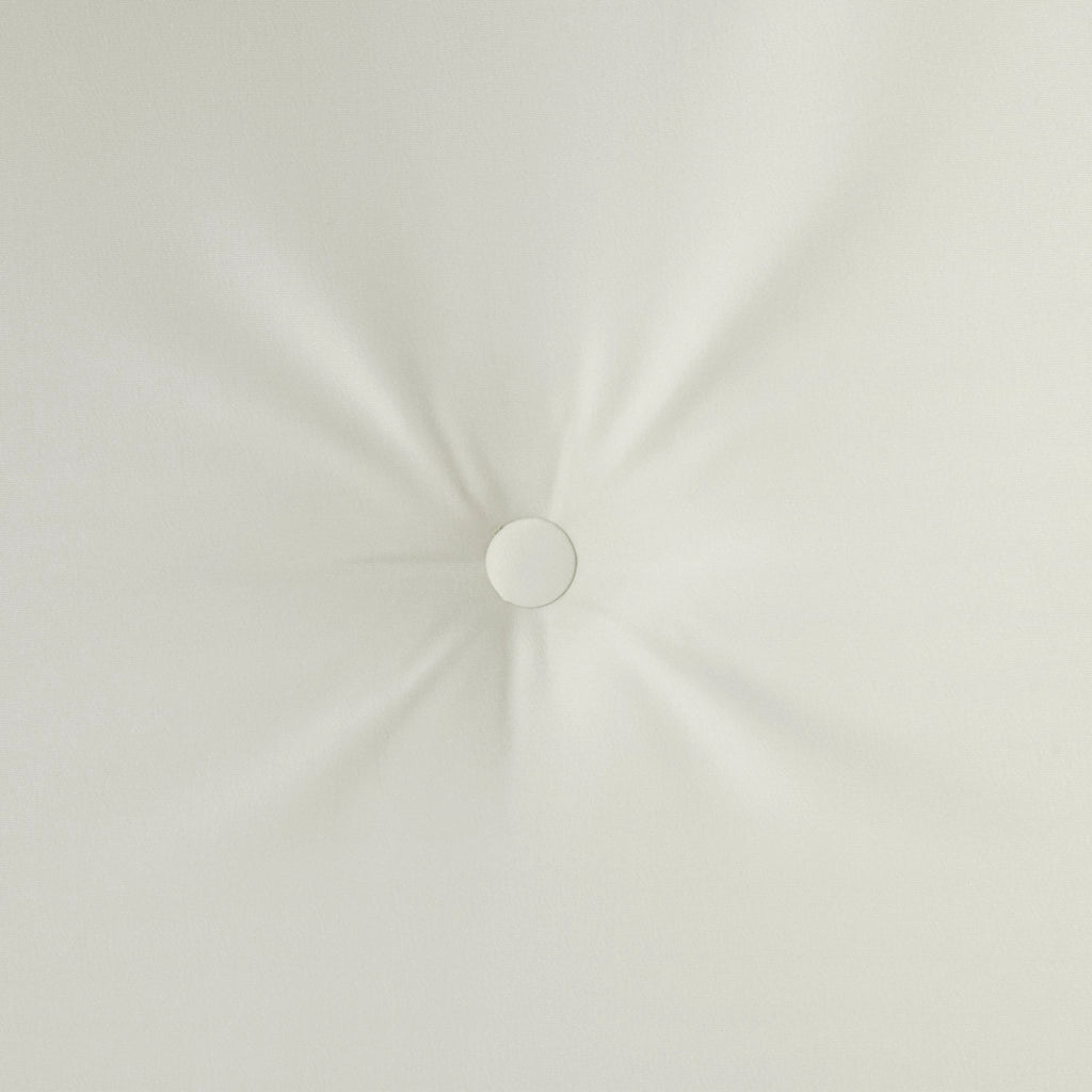 Dondolo Letto da Giardino 3 Posti con Tettuccio Regolabile 195x117x175 cm in Acciaio e Poliestere Crema e Nero