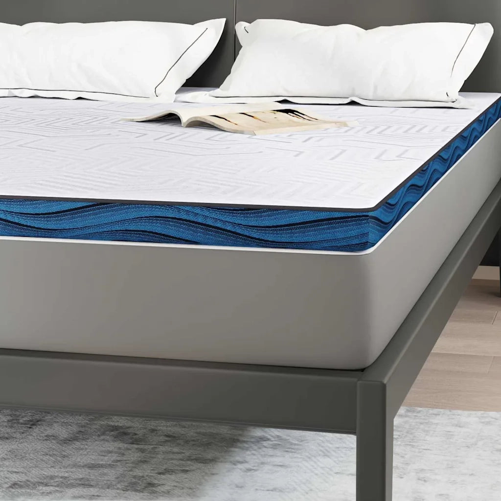 Topper per materasso Bianco 140 x 190 cm Tessuto Jacquard CFW7066679