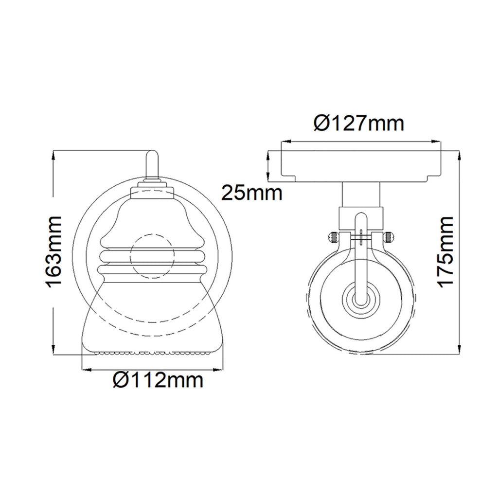Applique bagno Talland cromata vetro G9 3W Kichler