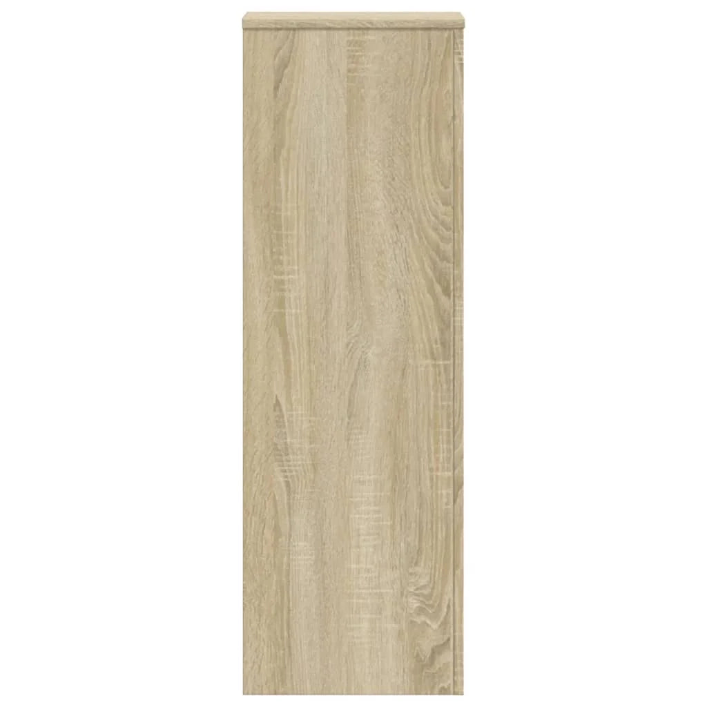 Portavasi Sonoma mobile portafiori 33 x 33 x 100 cm legno ingegnerizzato marrone 02_0045178