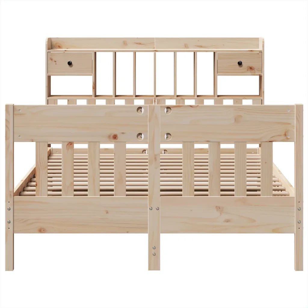 Giroletto senza Materasso 140x200 cm in Legno Massello di Pino 3323260