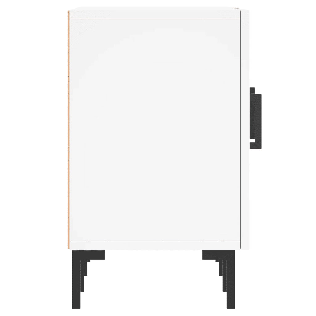 Mobile Porta TV Bianco 150x30x50 cm in Legno Multistrato 829100