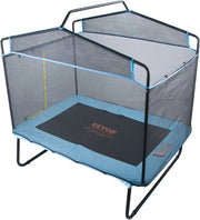 Trampolino rettangolare in acciaio inossidabile - 175x126 cm