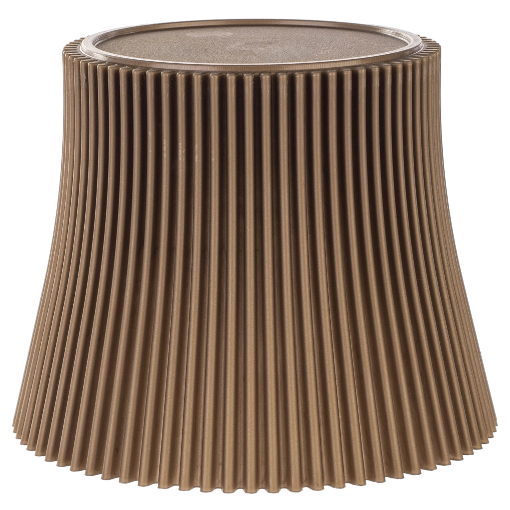 Vaso da fiori KADAX 13 cm, copripianta, vaso da fiori in plastica color oro