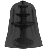 Copertura per Fontana - Impermeabile - Protezione Invernale - 210D Tela Oxford - Poliestere Premium - Protezione Fontana Esterna - Facile da Alzare