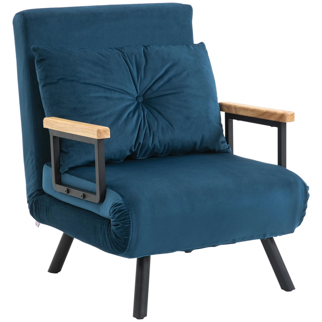 Poltrona relax reclinabile ¨C zephmum ¨C Tessuto nero
