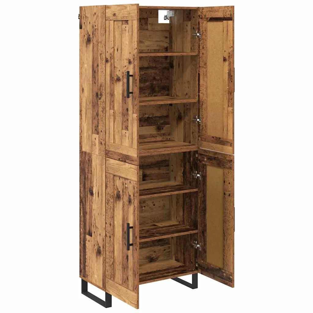 Credenza Legno vecchio 69,5 x 34 x 180 cm Legno multistrato