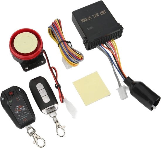 Pulsante Remoto ATV Motocicletta 2 vie Sistema di Allarme Anti Furto Kit di Avvio Motorino PKE Entrata Auto Blocca Sblocca per Scooter ATV