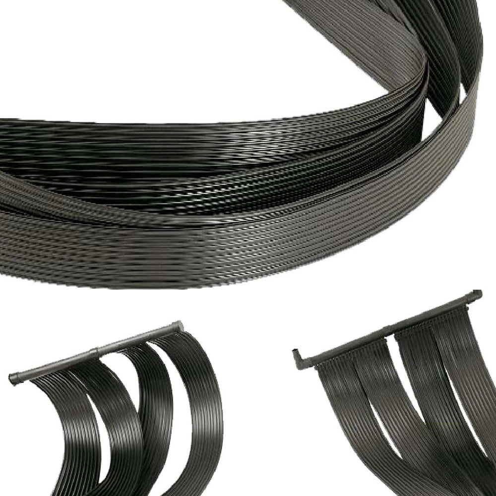OK-Living Riscaldamento solare per piscine Nero 120 x 120 cm