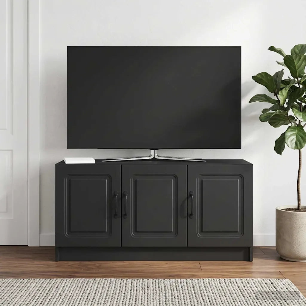 Mobile TV Nero 99 x 34,5 x 47 cm Legno ingegnerizzato 895866