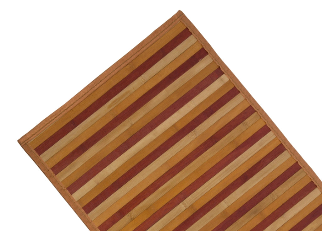 Tappeto Bamboo Degradè In Varie Colorazioni - 50x140 cm - Beige