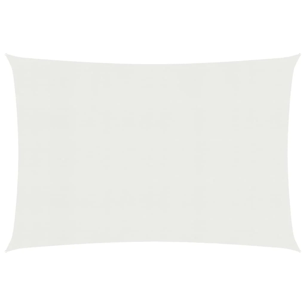 Vela ombreggiante/ombrellone 160 g/m² HDPE 4 x 7 m bianco 02_0009033