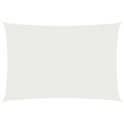 Vela ombreggiante/ombrellone 160 g/m² HDPE 4 x 7 m bianco 02_0009033