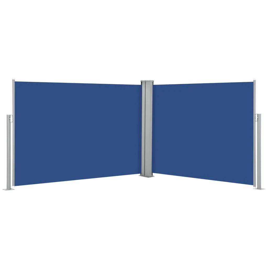 Tenda da sole laterale retrattile 100 x 1000 cm blu 02_0007127
