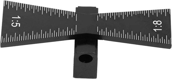 Strumento di Marcatura per Legature di Legno - Instrumenetto per Houtverbindingen - Guida per Legature di Legno - Scala 1:5/1:8 - Progetti di Lavorazione del Legno - Alta Qualità - Attrezzatura per Lavorazione del Legno