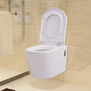 WC a Muro con Sciacquone Nascosto in Ceramica Bianco CFW8641404